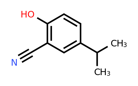 CAS 143912-49-6 | 2-Hydroxy-5-(1-methylethyl)-benzonitrile