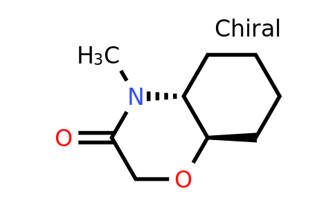 CAS 1439806-77-5 | trans-4-Methylhexahydro-2H-benzo[b][1,4]oxazin-3(4H)-one
