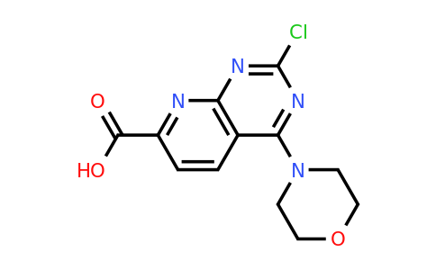 CAS 1439818-90-2 | 2-Chloro-4-morpholinopyrido[2,3-d]pyrimidine-7-carboxylic acid