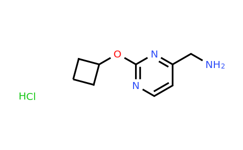 CAS 1439896-44-2 | (2-Cyclobutoxypyrimidin-4-yl)methanamine hydrochloride