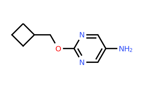 CAS 1439896-57-7 | 2-(Cyclobutylmethoxy)pyrimidin-5-amine