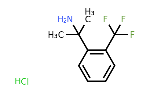 CAS 1439896-64-6 | 2-(2-(Trifluoromethyl)phenyl)propan-2-amine hydrochloride