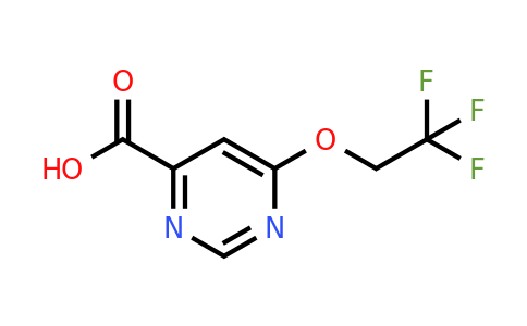 6-(2,2,2-Trifluoroethoxy)pyrimidine-4-carboxylic acid