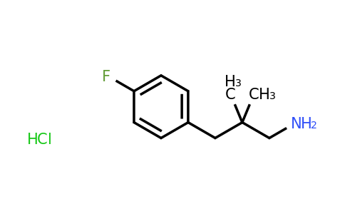 CAS 1439897-98-9 | 3-(4-Fluorophenyl)-2,2-dimethylpropan-1-amine hydrochloride