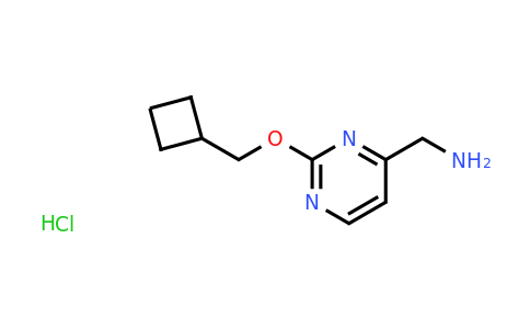 CAS 1439899-04-3 | (2-(Cyclobutylmethoxy)pyrimidin-4-yl)methanamine hydrochloride