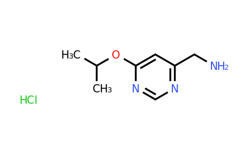 (6-Isopropoxypyrimidin-4-yl)methanamine hydrochloride