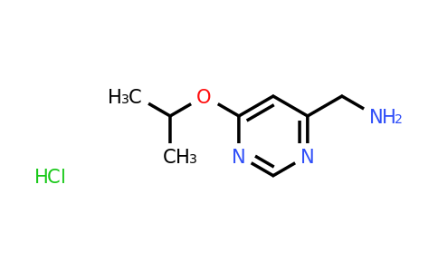CAS 1439902-34-7 | (6-Isopropoxypyrimidin-4-yl)methanamine hydrochloride