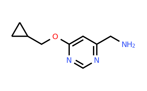 CAS 1439902-41-6 | (6-(Cyclopropylmethoxy)pyrimidin-4-yl)methanamine