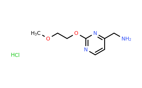 CAS 1439902-56-3 | (2-(2-Methoxyethoxy)pyrimidin-4-yl)methanamine hydrochloride