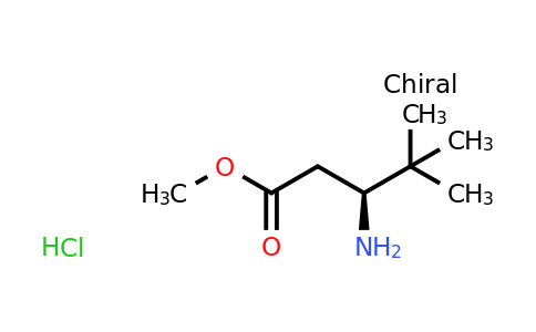 CAS 1439921-99-9 | (S)-Methyl 3-amino-4,4-dimethylpentanoate hydrochloride