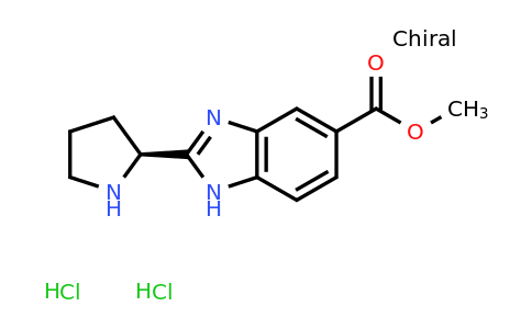 CAS 1439922-01-6 | (S)-Methyl 2-(pyrrolidin-2-yl)-1H-benzo[d]imidazole-5-carboxylate dihydrochloride