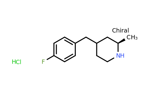 CAS 1439922-25-4 | (2R)-4-(4-Fluorobenzyl)-2-methylpiperidine hydrochloride