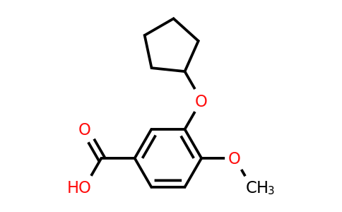 CAS 144036-17-9 | 3-(cyclopentyloxy)-4-methoxybenzoic acid