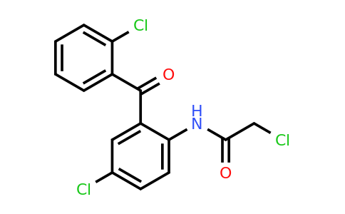 CAS 14405-03-9 | 2-Chloro-N-(4-chloro-2-(2-chlorobenzoyl)phenyl)acetamide