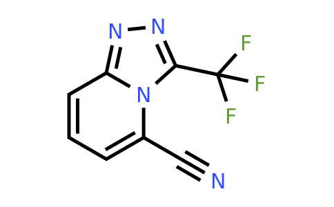 CAS 1440512-63-9 | 3-(trifluoromethyl)-[1,2,4]triazolo[4,3-a]pyridine-5-carbonitrile