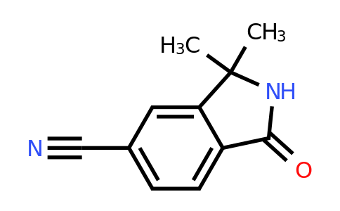 CAS 1440519-98-1 | 3,3-Dimethyl-1-oxoisoindoline-5-carbonitrile