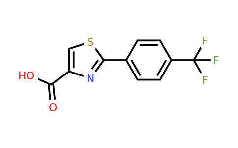 CAS 144061-16-5 | 2-[4-(Trifluoromethyl)phenyl]-1,3-thiazole-4-carboxylic acid
