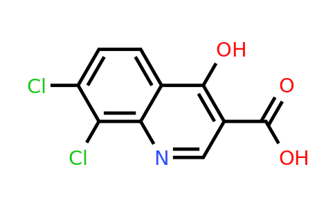 CAS 144061-33-6 | 7,8-Dichloro-4-hydroxyquinoline-3-carboxylic acid