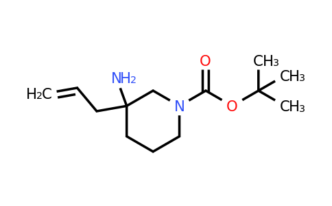 CAS 1440960-96-2 | tert-butyl 3-allyl-3-amino-piperidine-1-carboxylate