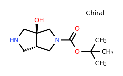 CAS 1441392-09-1 | tert-butyl (3aS,6aS)-3a-hydroxy-octahydropyrrolo[3,4-c]pyrrole-2-carboxylate