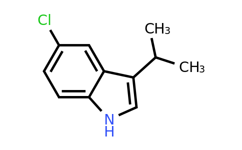 CAS 1441421-47-1 | 5-Chloro-3-(propan-2-yl)-1H-indole