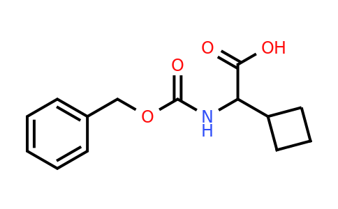 CAS 144164-39-6 | 2-(benzyloxycarbonylamino)-2-cyclobutyl-acetic acid