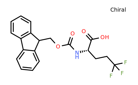 CAS 144207-41-0 | (S)-2-((((9H-Fluoren-9-yl)methoxy)carbonyl)amino)-5,5,5-trifluoropentanoic acid