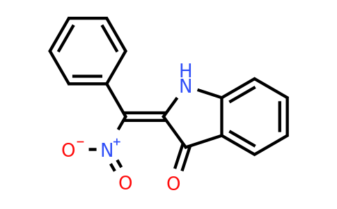 CAS 144264-10-8 | 2-(Nitro(phenyl)methylene)indolin-3-one