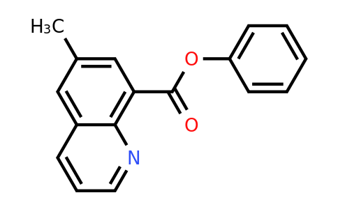 CAS 1442660-31-2 | Phenyl 6-methylquinoline-8-carboxylate