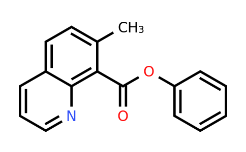 CAS 1442660-32-3 | Phenyl 7-methylquinoline-8-carboxylate