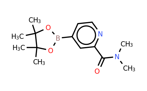 CAS 1443037-13-5 | N,N-dimethyl-4-(4,4,5,5-tetramethyl-1,3,2-dioxaborolan-2-YL)picolinamide