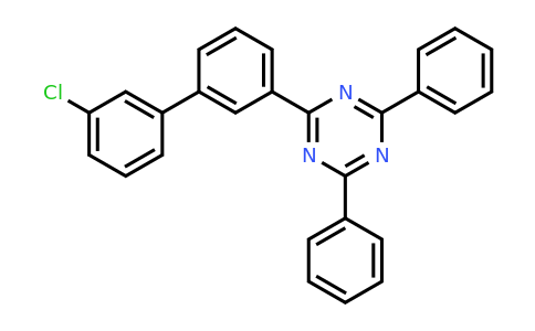 CAS 1443049-83-9 | 2-(3'-Chloro-[1,1'-biphenyl]-3-yl)-4,6-diphenyl-1,3,5-triazine
