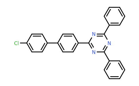 CAS 1443049-86-2 | 2-(4'-Chloro-[1,1'-biphenyl]-4-yl)-4,6-diphenyl-1,3,5-triazine