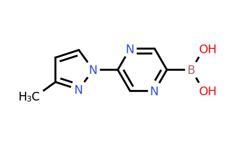 CAS 1443112-30-8 | 5-(3-Methyl-1H-pyrazol-1-YL)pyrazine-2-boronic acid