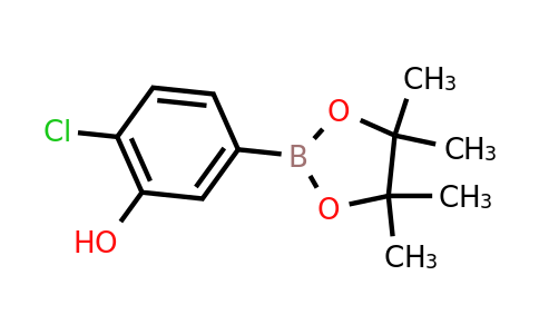 CAS 1443151-85-6 | 2-Chloro-5-(4,4,5,5-tetramethyl-1,3,2-dioxaborolan-2-YL)phenol