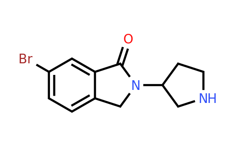 CAS 1443285-83-3 | 6-Bromo-2-(pyrrolidin-3-yl)isoindolin-1-one