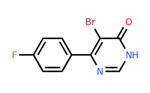 CAS 1443288-06-9 | 5-Bromo-6-(4-fluorophenyl)pyrimidin-4(3H)-one