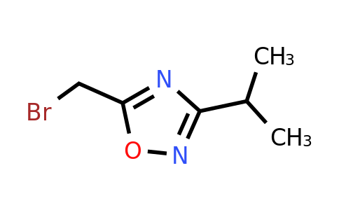 CAS 1443288-43-4 | 5-(bromomethyl)-3-(propan-2-yl)-1,2,4-oxadiazole