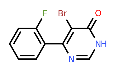CAS 1443289-93-7 | 5-Bromo-6-(2-fluorophenyl)pyrimidin-4(3H)-one
