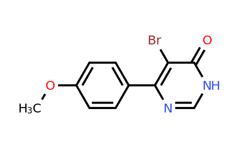 CAS 1443290-02-5 | 5-Bromo-6-(4-methoxyphenyl)pyrimidin-4(3H)-one