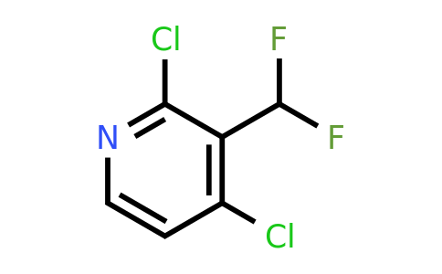 CAS 1443290-44-5 | 2,4-Dichloro-3-(difluoromethyl)pyridine