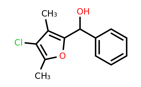 CAS 1443305-45-0 | (4-Chloro-3,5-dimethylfuran-2-yl)(phenyl)methanol
