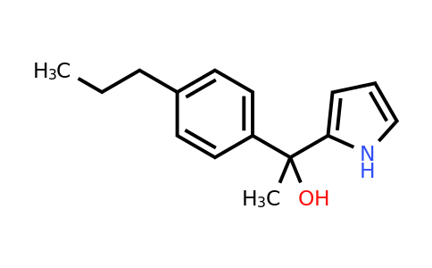 CAS 1443307-02-5 | 1-(4-Propylphenyl)-1-(1H-pyrrol-2-yl)ethanol