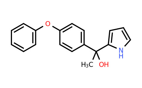 CAS 1443310-01-7 | 1-(4-Phenoxyphenyl)-1-(1H-pyrrol-2-yl)ethanol
