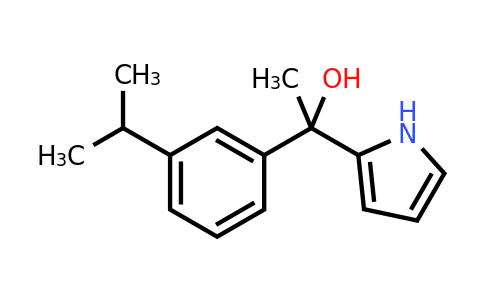 CAS 1443314-16-6 | 1-(3-Isopropylphenyl)-1-(1H-pyrrol-2-yl)ethanol
