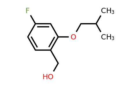 CAS 1443328-36-6 | (4-Fluoro-2-isobutoxyphenyl)methanol