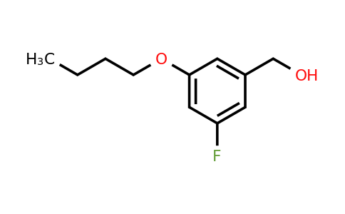 CAS 1443336-20-6 | (3-Butoxy-5-fluorophenyl)methanol