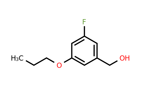 CAS 1443344-90-8 | (3-Fluoro-5-propoxyphenyl)methanol