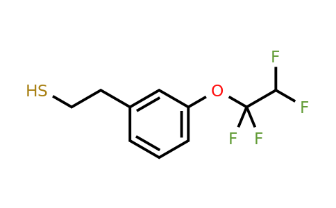 CAS 1443347-73-6 | 2-(3-(1,1,2,2-Tetrafluoroethoxy)phenyl)ethanethiol