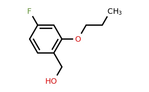 CAS 1443348-87-5 | (4-Fluoro-2-propoxyphenyl)methanol